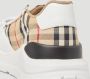 Burberry Vintage Check Velcro Strap Sneakers Multicolor Dames - Thumbnail 15