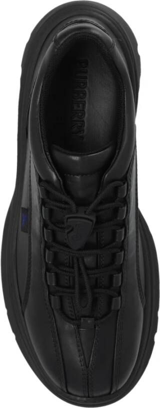 Burberry Sneakers met logo Black Heren