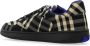 Burberry Zwarte Stoffen Sneakers met Logozool Black Heren - Thumbnail 9