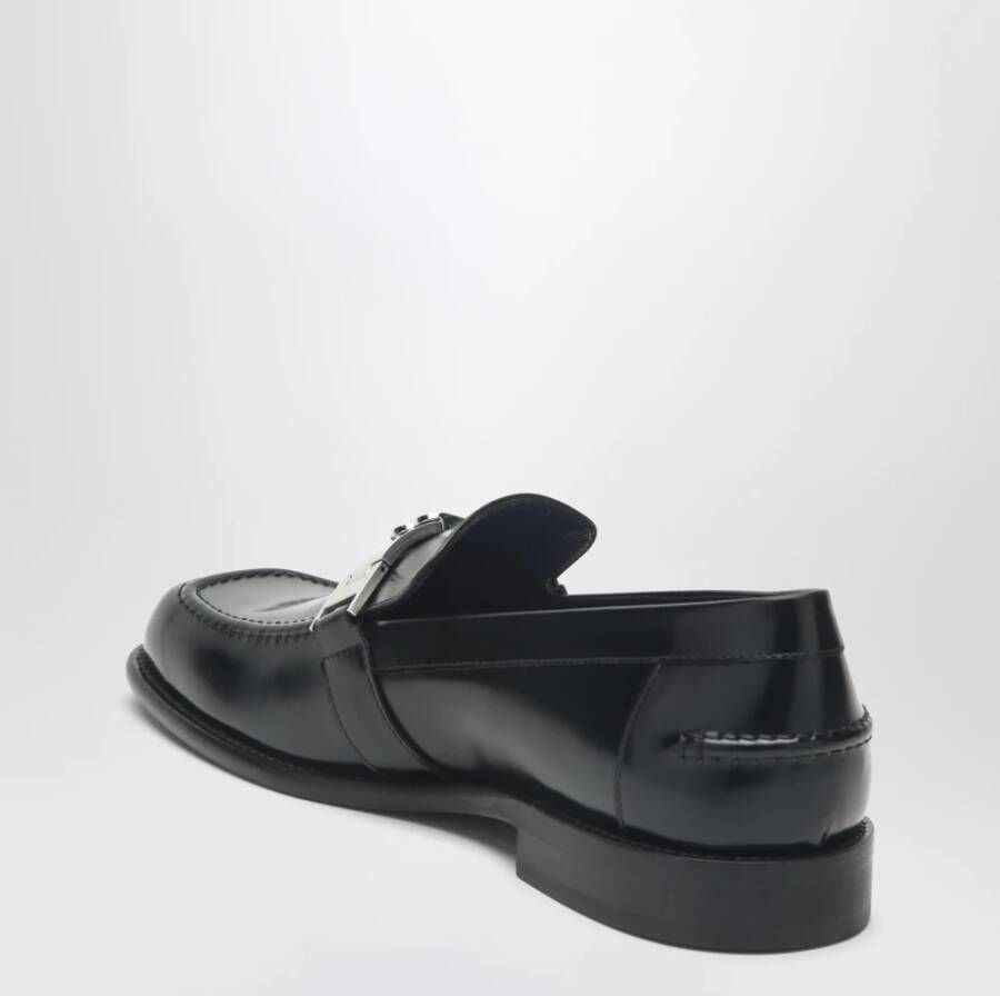 Burberry Stijlvolle Slip-On Loafer Schoenen Black Dames