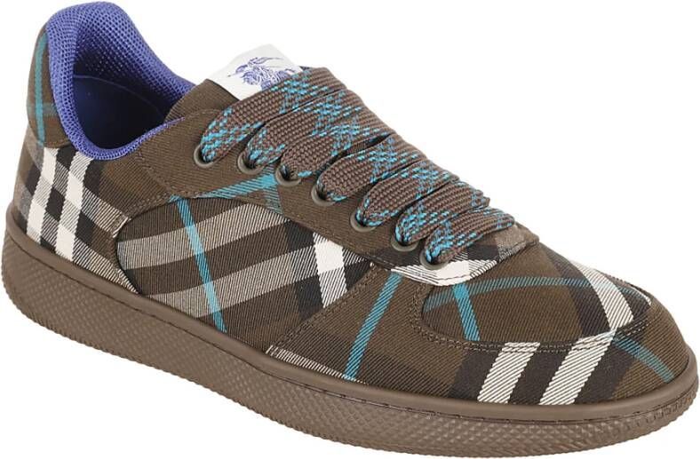 Burberry Stijlvolle Sneakers voor Mannen en Vrouwen Brown Heren