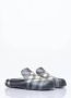 Burberry Rubberen slides met perforatie Black Heren - Thumbnail 9