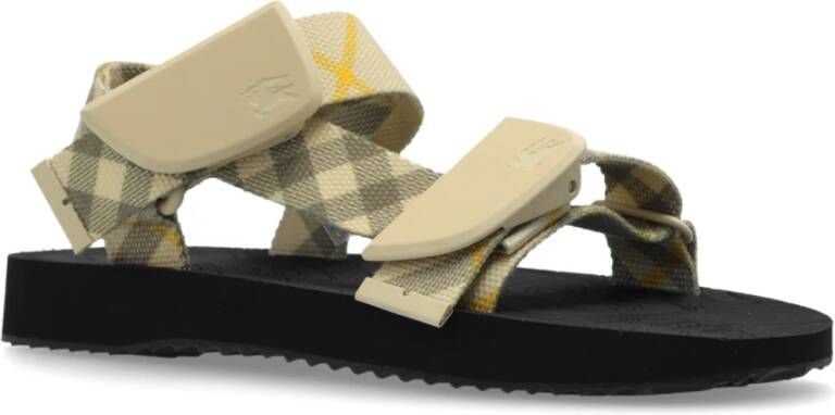 Burberry Trek Sandalen Beige Dames