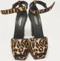 Burberry Vintage Pre-owned Fabric sandals Brown Dames - Thumbnail 2