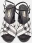 Burberry Vintage Pre-owned Fabric sandals White Dames - Thumbnail 3