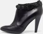 Burberry Vintage Pre-owned Leather boots Black Dames - Thumbnail 2