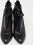 Burberry Vintage Pre-owned Leather boots Black Dames - Thumbnail 3