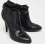 Burberry Vintage Pre-owned Leather boots Black Dames - Thumbnail 4