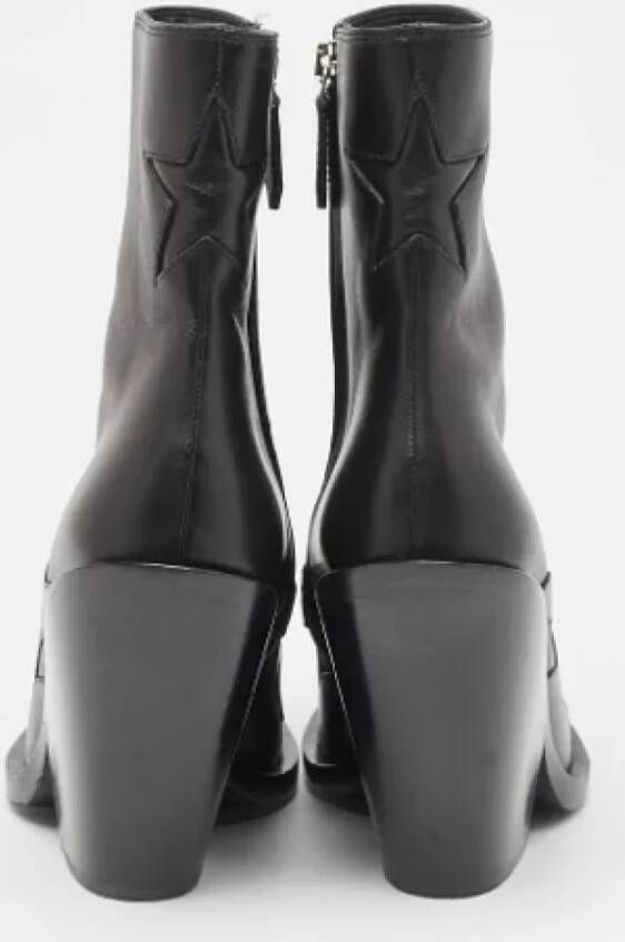 Burberry Vintage Pre-owned Leather boots Black Dames