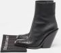 Burberry Vintage Pre-owned Leather boots Black Dames - Thumbnail 9