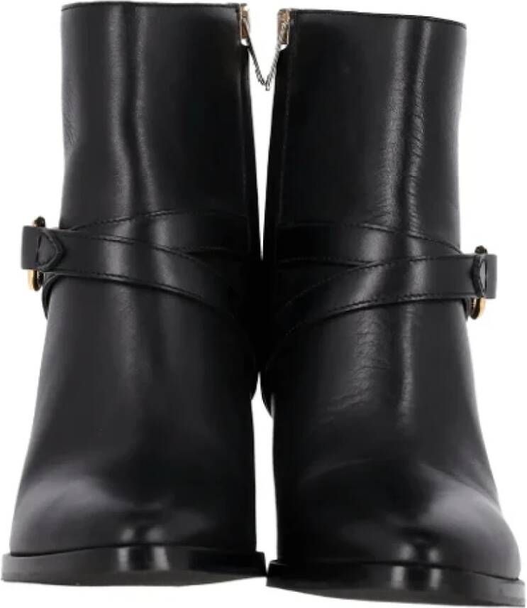 Burberry Vintage Pre-owned Leather boots Black Dames