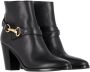 Burberry Vintage Pre-owned Leather boots Black Dames - Thumbnail 3