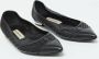 Burberry Vintage Pre-owned Leather flats Black Dames - Thumbnail 3