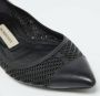 Burberry Vintage Pre-owned Leather flats Black Dames - Thumbnail 6