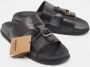 Burberry Vintage Pre-owned Leather flats Black Heren - Thumbnail 4