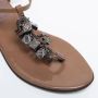 Burberry Vintage Pre-owned Leather flats Brown Dames - Thumbnail 7