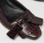 Burberry Vintage Pre-owned Leather flats Red Dames - Thumbnail 7