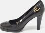 Burberry Vintage Pre-owned Leather heels Black Dames - Thumbnail 2