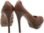 Burberry Vintage Pre-owned Leather heels Brown Dames - Thumbnail 4