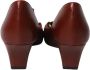 Burberry Vintage Pre-owned Leather heels Red Dames - Thumbnail 4