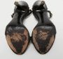 Burberry Vintage Pre-owned Leather sandals Black Dames - Thumbnail 6