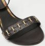 Burberry Vintage Pre-owned Leather sandals Black Dames - Thumbnail 7