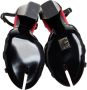 Burberry Vintage Pre-owned Leather sandals Black Dames - Thumbnail 5