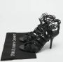 Burberry Vintage Pre-owned Leather sandals Black Dames - Thumbnail 9