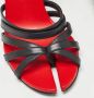 Burberry Vintage Pre-owned Leather sandals Black Dames - Thumbnail 7