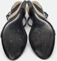 Burberry Vintage Pre-owned Leather sandals Black Dames - Thumbnail 6