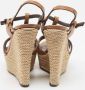 Burberry Vintage Pre-owned Leather sandals Brown Dames - Thumbnail 5