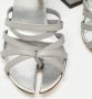 Burberry Vintage Pre-owned Leather sandals Gray Dames - Thumbnail 7