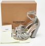 Burberry Vintage Pre-owned Leather sandals Gray Dames - Thumbnail 9