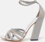 Burberry Vintage Pre-owned Leather sandals Gray Dames - Thumbnail 2