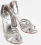 Burberry Vintage Pre-owned Leather sandals Gray Dames - Thumbnail 4