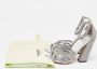 Burberry Vintage Pre-owned Leather sandals Gray Dames - Thumbnail 9