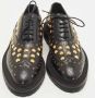 Burberry Vintage Pre-owned Leather sneakers Black Dames - Thumbnail 3