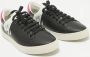 Burberry Vintage Pre-owned Leather sneakers Black Heren - Thumbnail 3