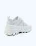 Burberry Witte canvas en leren lage sneakers White Dames - Thumbnail 11