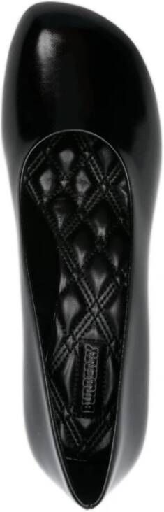 Burberry Zwarte Baby Pump Schoenen Black Dames