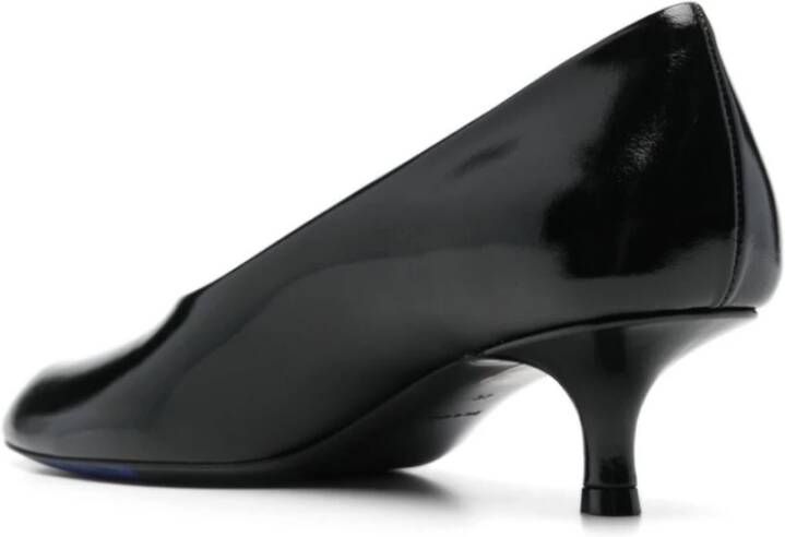 Burberry Zwarte Baby Pump Schoenen Black Dames