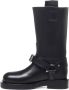 Burberry Hoge Laarzen- MF Saddle Low Black Heren - Thumbnail 5