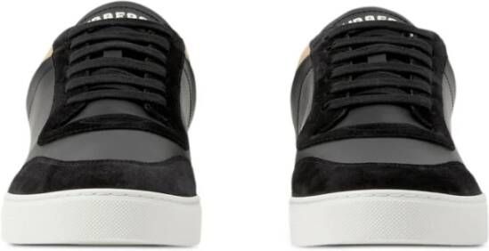 Burberry Zwarte Sneakers Stijlvolle Schoenen Black Heren