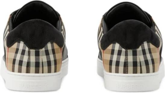 Burberry Zwarte Sneakers Stijlvolle Schoenen Black Heren