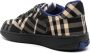 Burberry Zwarte Stoffen Sneakers met Logozool Black Heren - Thumbnail 3