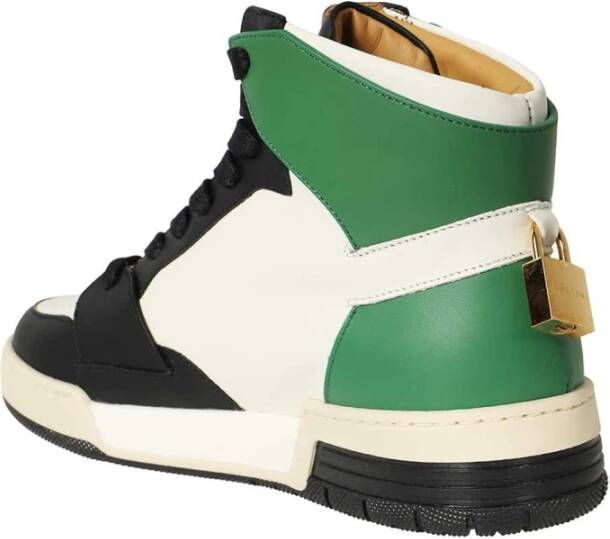 Buscemi Hoge leren sneakers Multicolor Heren