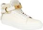 Buscemi Hoge leren sneakers White Heren - Thumbnail 2