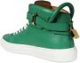 Buscemi Leren hoge sneakers Green Heren - Thumbnail 3