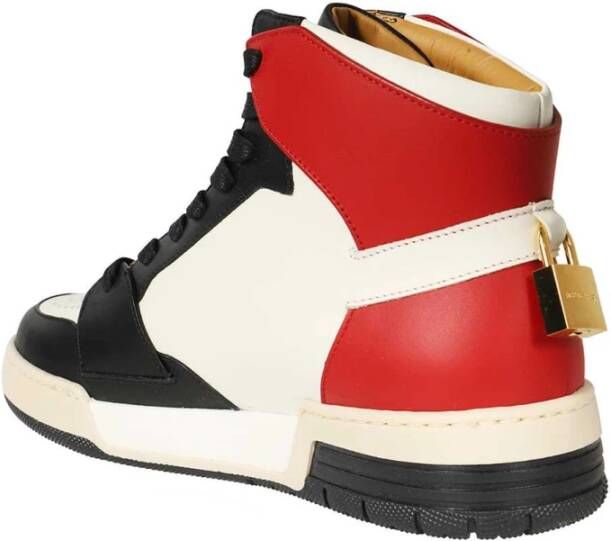 Buscemi Leren hoge sneakers Multicolor Heren