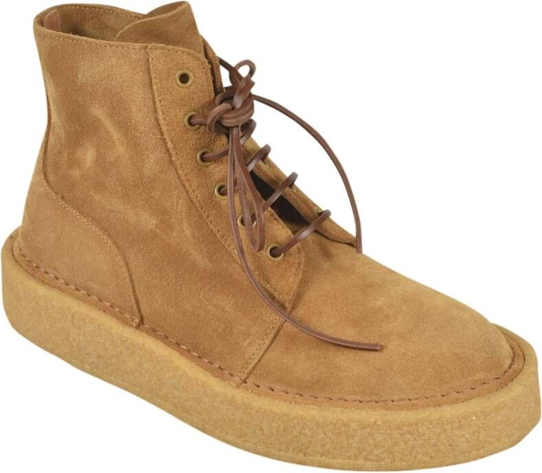 Buttero Bruine Platte Schoenen Brown Heren